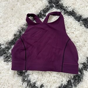Lululemon simply bare high neck sports bra